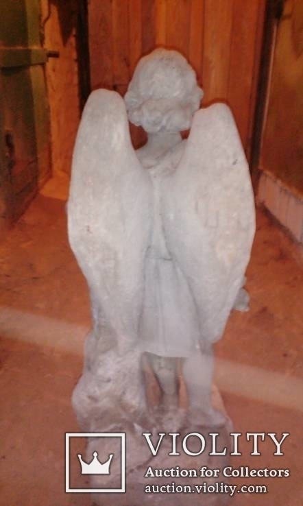 Культовая скульптура из камня Ангел, фото №10