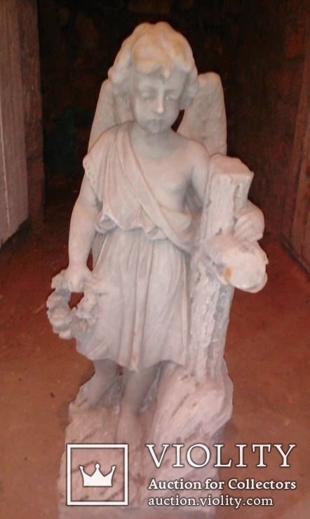 Культовая скульптура из камня Ангел, фото №11