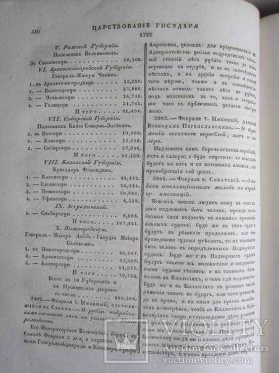 Собрание законов Российской Империи 1720-1722 г. том шестой 1830 г., фото №11