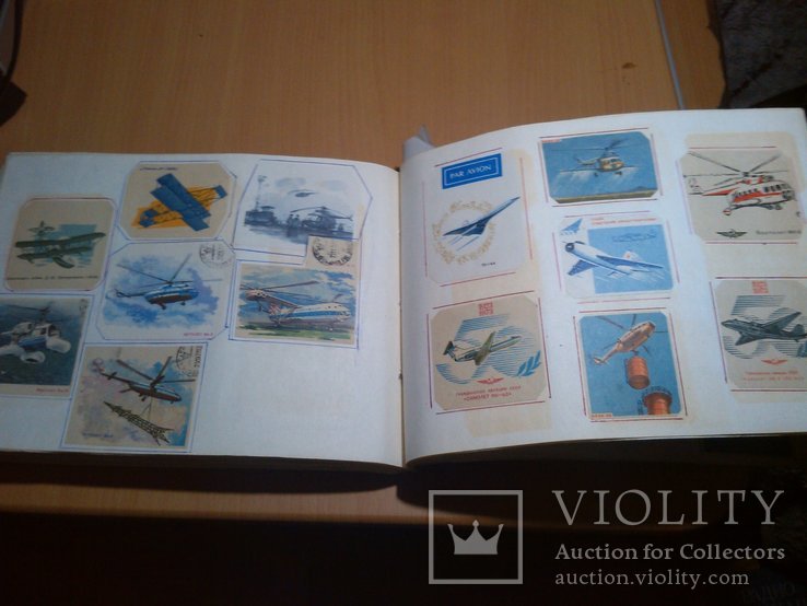 Альбом с вырезками из конвертов СССР (около 700 шт), фото №10