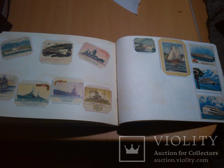 Альбом с вырезками из конвертов СССР (около 700 шт), фото №11