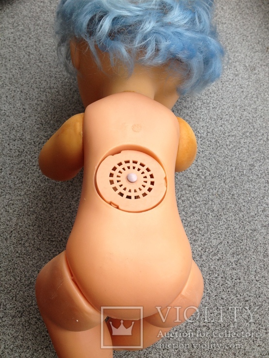 Кукла с голубыми волосами завод ДЗИ г. Донецк, фото №12