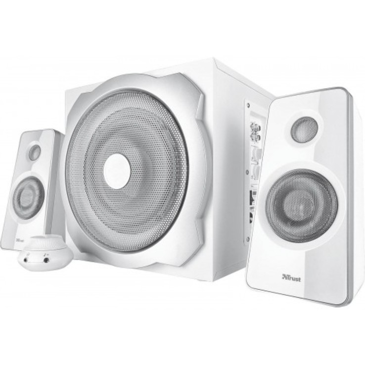 Колонки для компьютера Trust Tytan 2.1 Subwoofer Speaker Set White