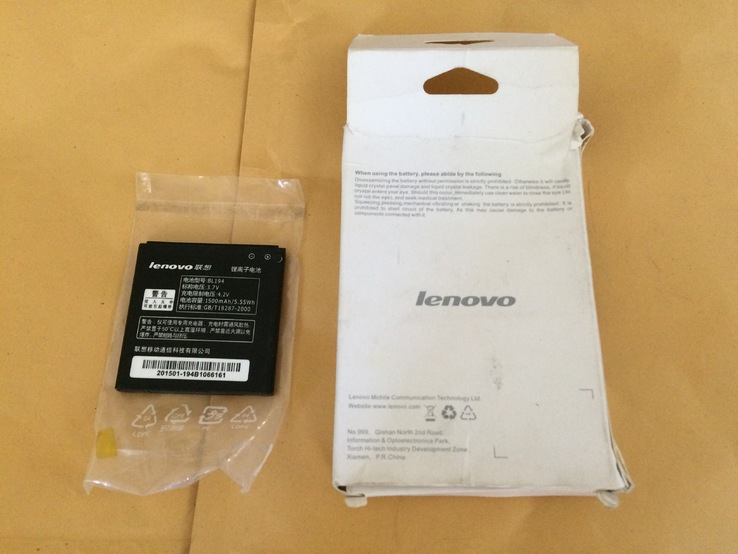 Батарея/ АКБ на телефон Lenovo, фото №4
