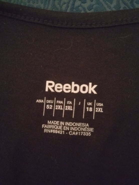 Майка спорт. REEBOK оригинал р-р XXL (52), numer zdjęcia 10