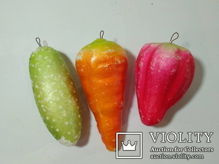 Перец, морковь, огурец - пенопласт, фото №2