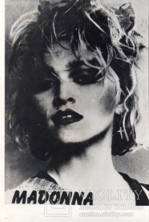 Мадонна. Madonna (Оригинальная Фотография) 1990. Размер: 18 х 12 см.