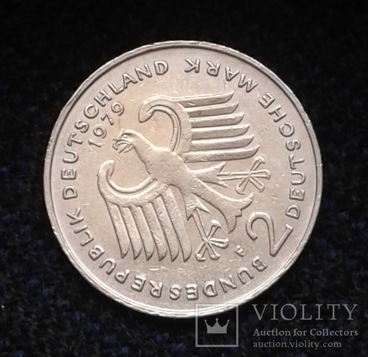 Німеччина 2 марки 1979 року, фото №5