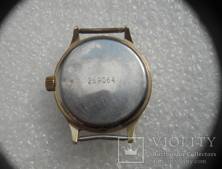 Мужские наручные часы Полет-Москва СССР 3105, позолоченные, фото №4