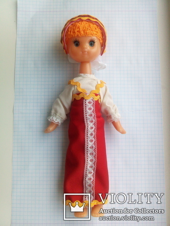 Кукла в национальном костюме времён СССР., фото №2