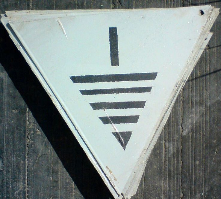 Знак заземление металлический, numer zdjęcia 2