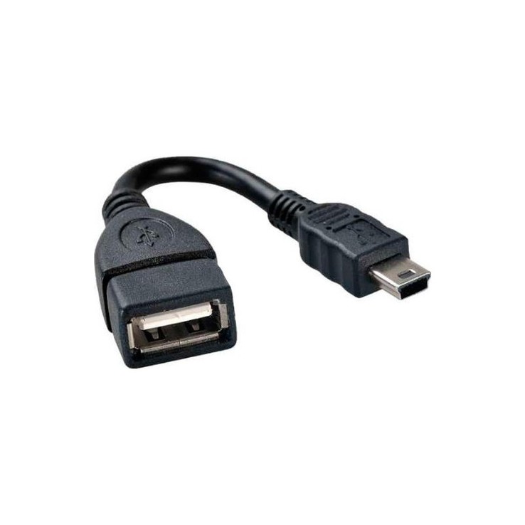 Кабель Mini USB - USB 2.0 OTG Прямой