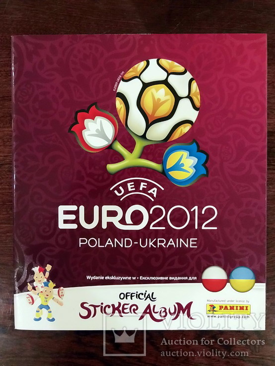 Новий порожній альбом Panini Euro 2012, фото №2