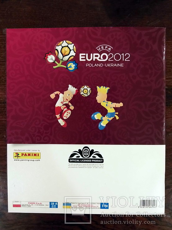 Новий порожній альбом Panini Euro 2012, фото №5