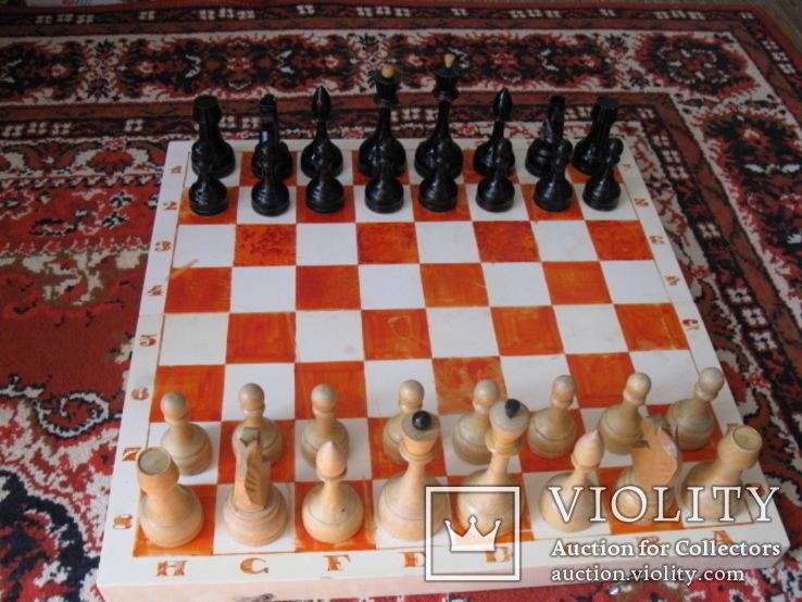 Шахматы деревяные большие СССР, фото №2