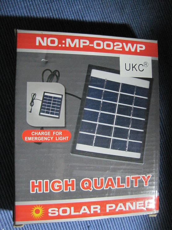 Солнечная панель MP-002WP 2W-6V Solar Panel №2, фото №2