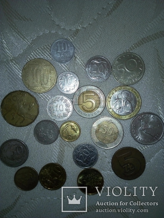 Набір іноземних монет, фото №4