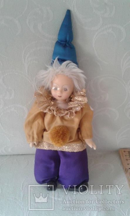 Фарфоровый кукла-клоун 60-70 г.г.  Германия., фото №2
