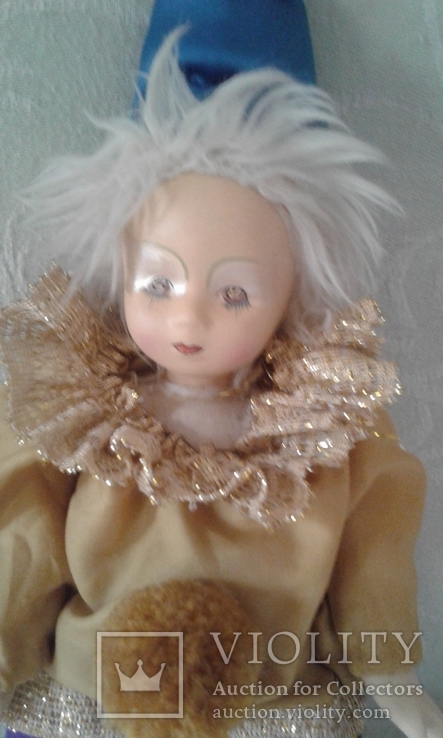 Фарфоровый кукла-клоун 60-70 г.г.  Германия., фото №3
