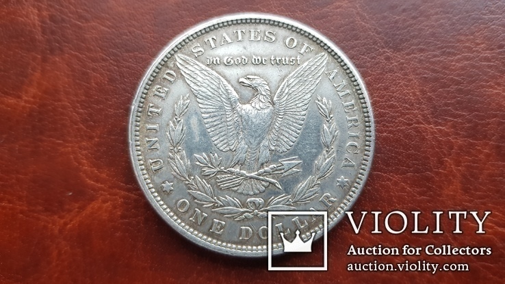 1 долар Моргана 1880 г. США., фото №7