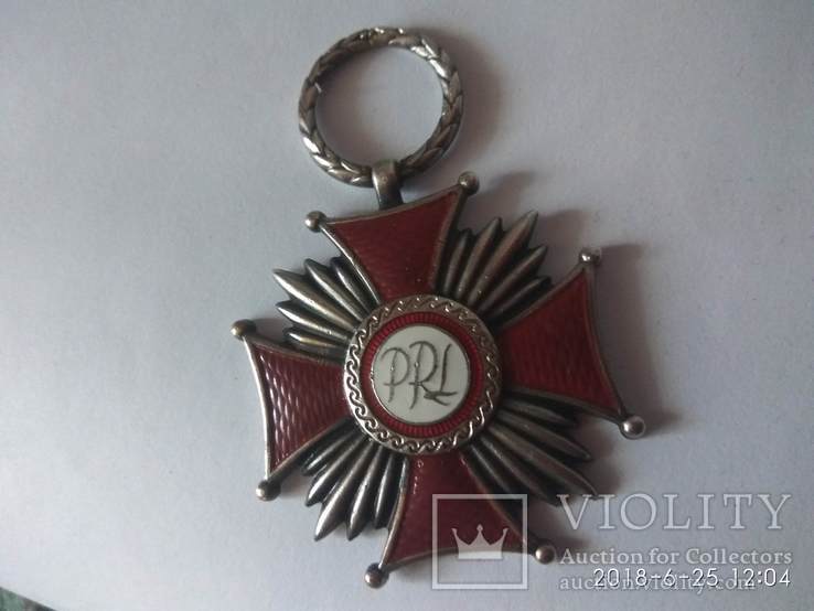 Медаль PRL, Польская медаль, за заслуги,, фото №4