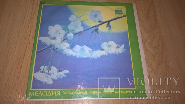 V.A. Сборник Советской Эстрады (За Того Парня) 1973. (LP). 7. Vinyl. Пластинка., фото №4