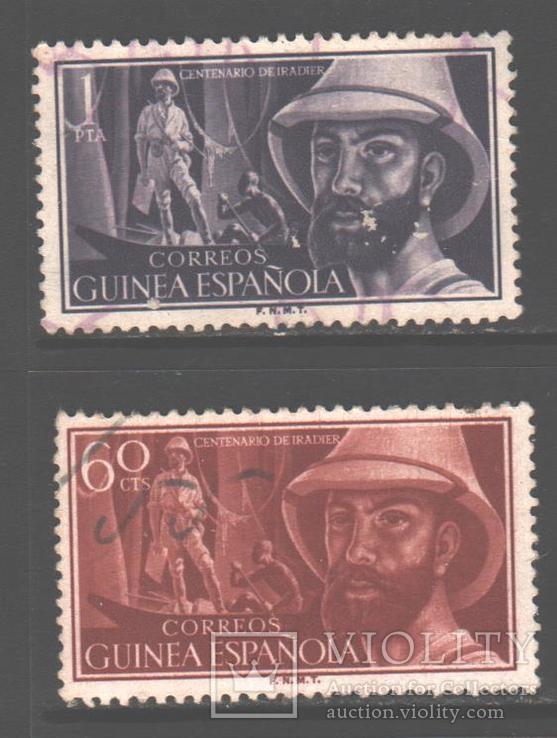Испанская. Гвинея. 1955. М.Ирадьер, гаш.