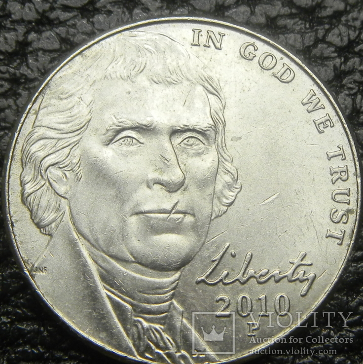 5 центів США 2010 P, фото №2