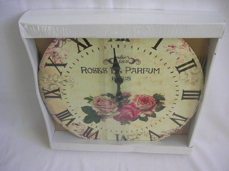 Часы настенные roses de parfum Paris, фото №3