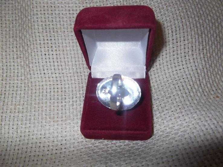  Кольцо лунный камень адуляр, фото №7