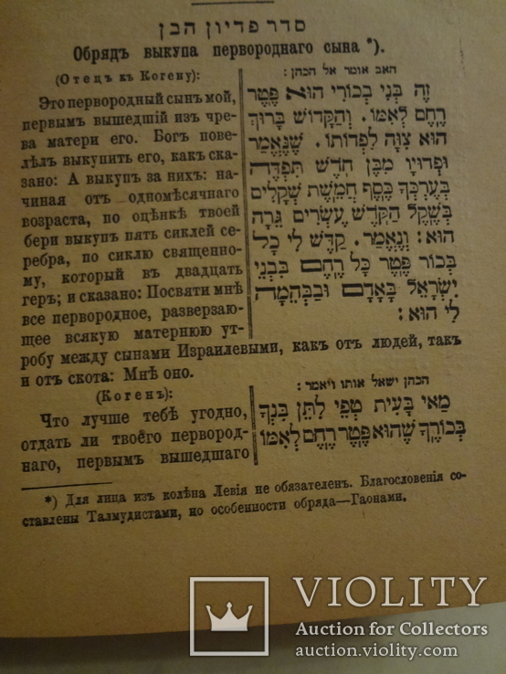 1902 Еврейский Молитвослов Иудаика в эффектном переплете, фото №10