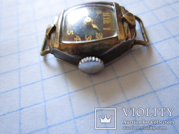 Часы Bulova cеребро 800пр. 17 камней женские, фото №3