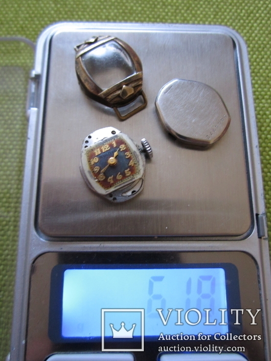 Часы Bulova cеребро 800пр. 17 камней женские, фото №9