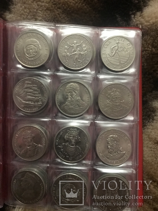 Колекція монет 65 штук 1957-1994 (20 злотых 1957 року), фото №4