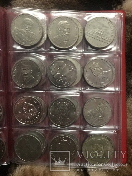 Колекція монет 65 штук 1957-1994 (20 злотых 1957 року), фото №5