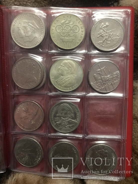 Колекція монет 65 штук 1957-1994 (20 злотых 1957 року), фото №6