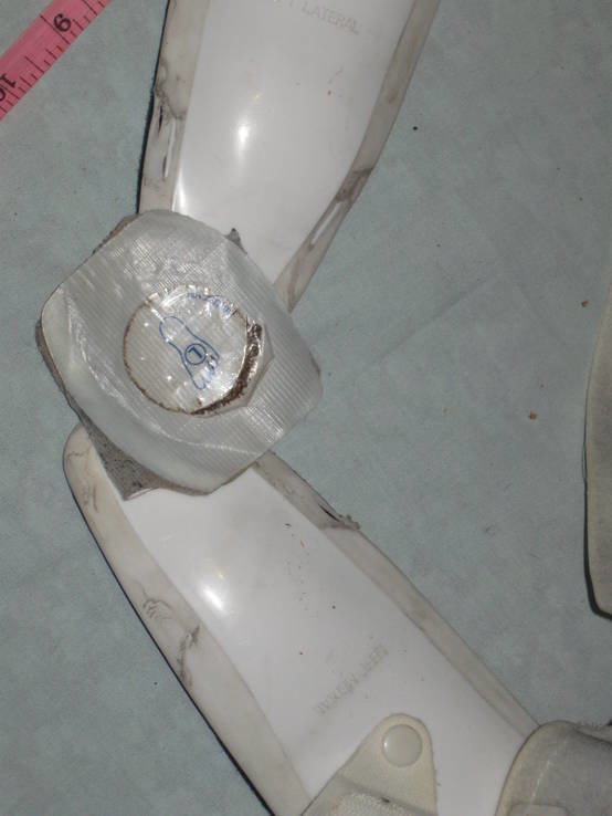 Ортез стабилизирующий, компрессионный на левый голеностоп TRICODUR, фото №4