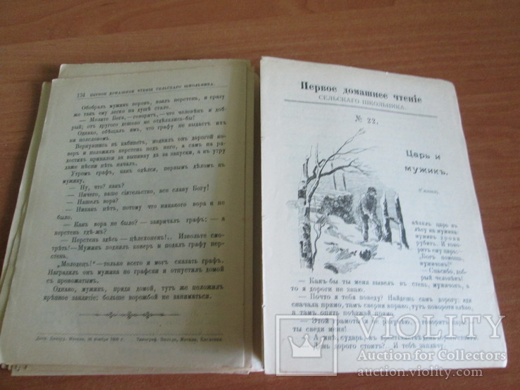 Первое, домашнее чтение сельского школьника. 1904 год ., фото №10