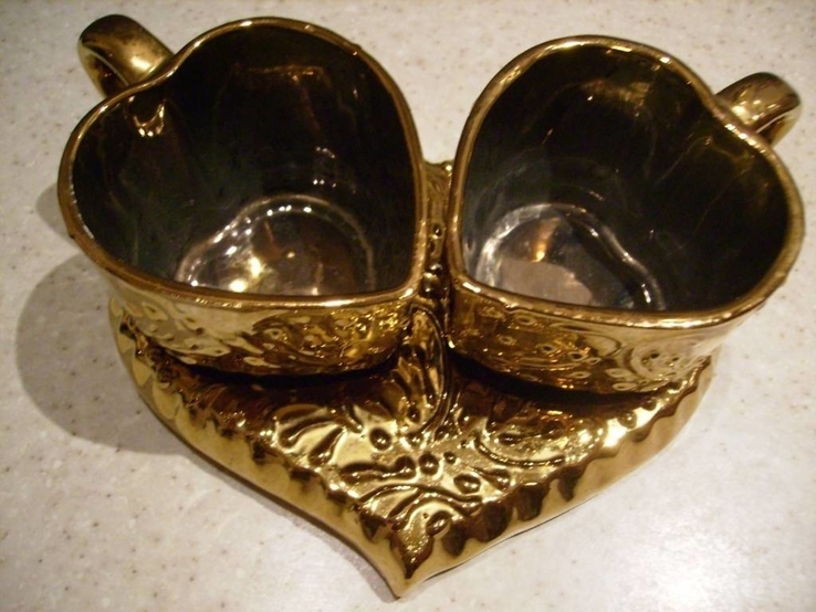 Чайный набор "Два сердца", фото №2