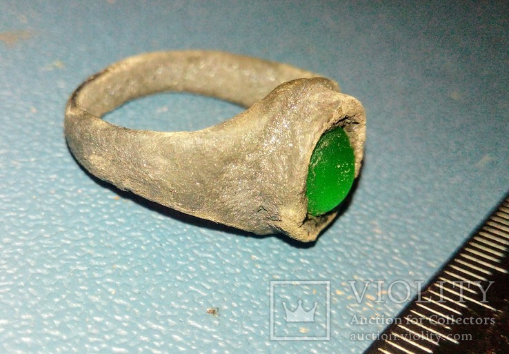 Перстень серебрянный 17 век, фото №3