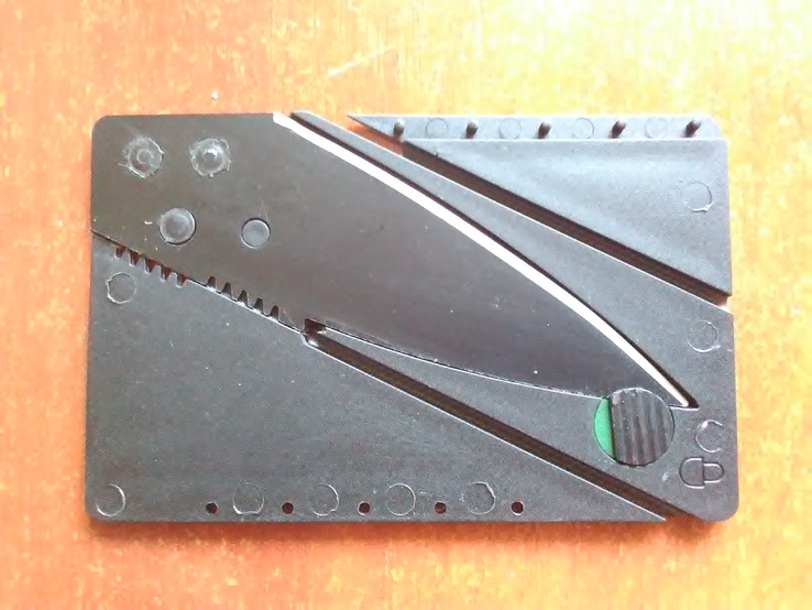Нож - кредитка, фото №2