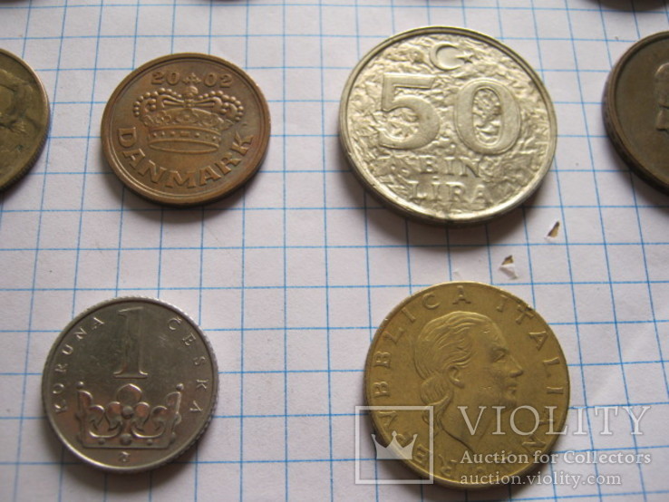 Монеты разные 12 шт., фото №5
