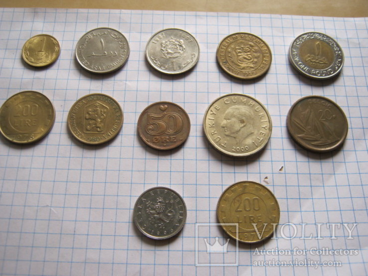 Монеты разные 12 шт., фото №9