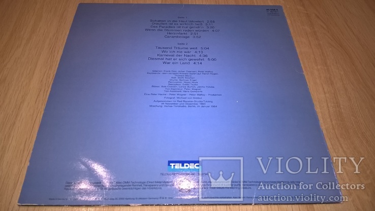 Peter Maffay ‎(Carambolage) 1984. (LP). 12. Vinyl. Пластинка. Germany. EX+/EX+, фото №3