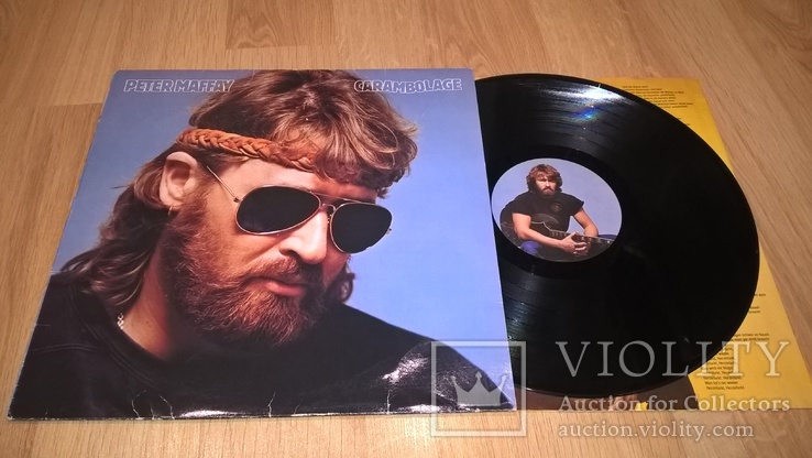 Peter Maffay ‎(Carambolage) 1984. (LP). 12. Vinyl. Пластинка. Germany. EX+/EX+, фото №6