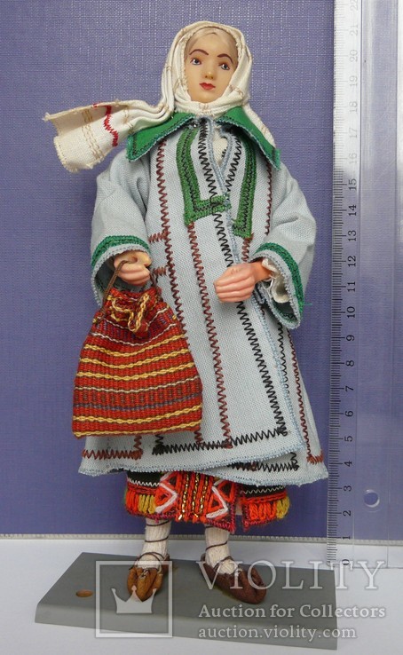 Кукла лялька в національному Руминка 19,5см
