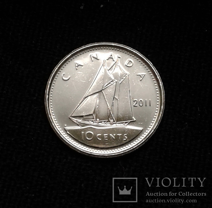 10 центів Канада 2011 року