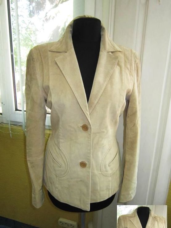 Стильная женская кожаная куртка TAIFUN Collection. Лот 161, фото №3