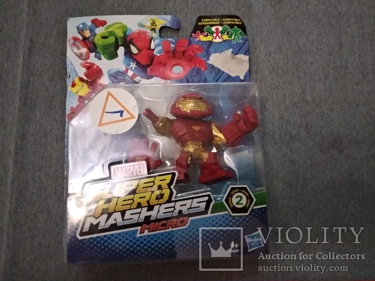 Marvel super hero mashers micro Iron Man, фото №2