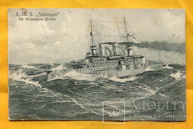 Германия военный флот корабль 1906 г